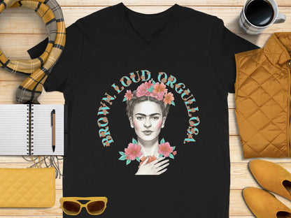 Brown Loud Orgullosa Graphic Tee