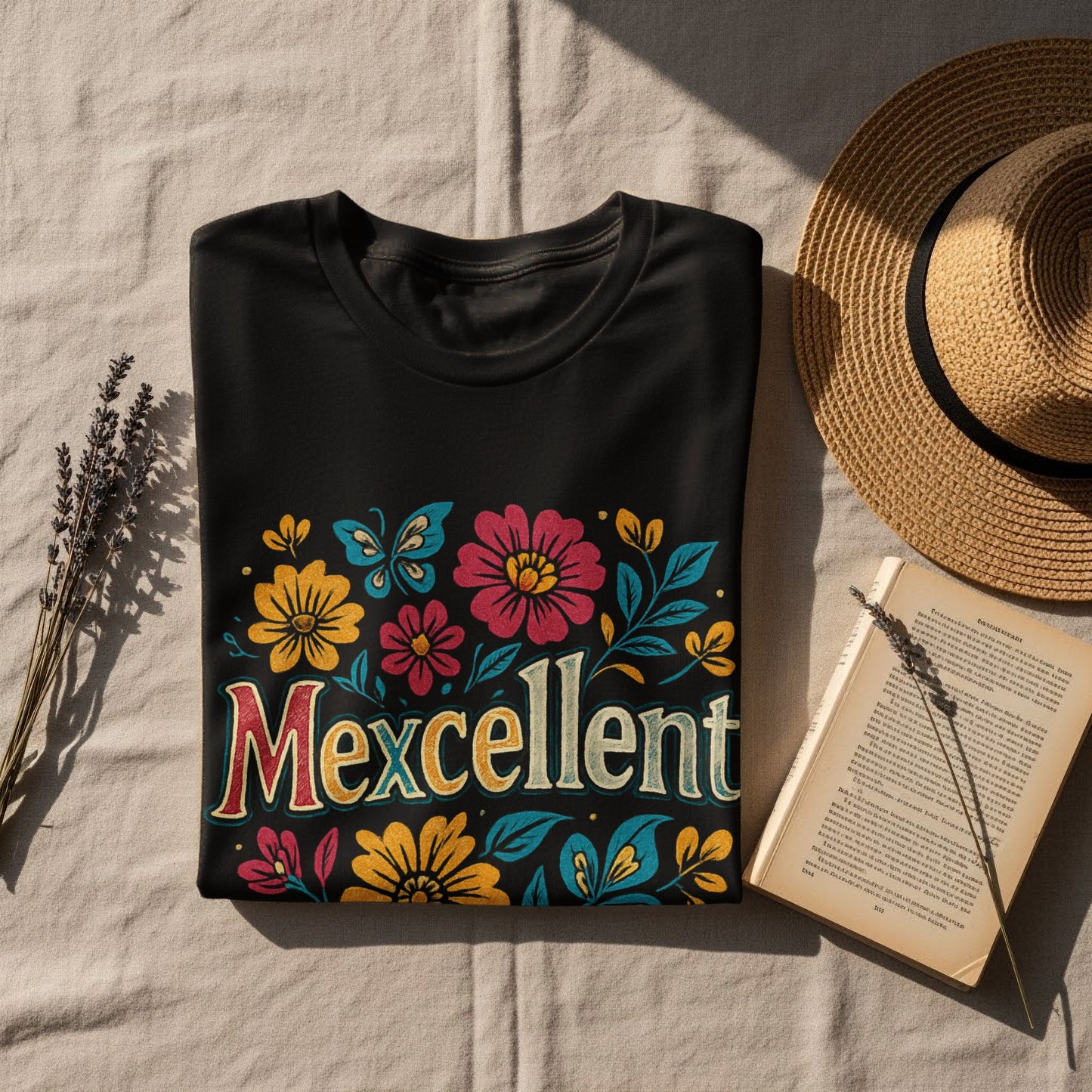 Mexcellent Floral Design T-Shirt product type