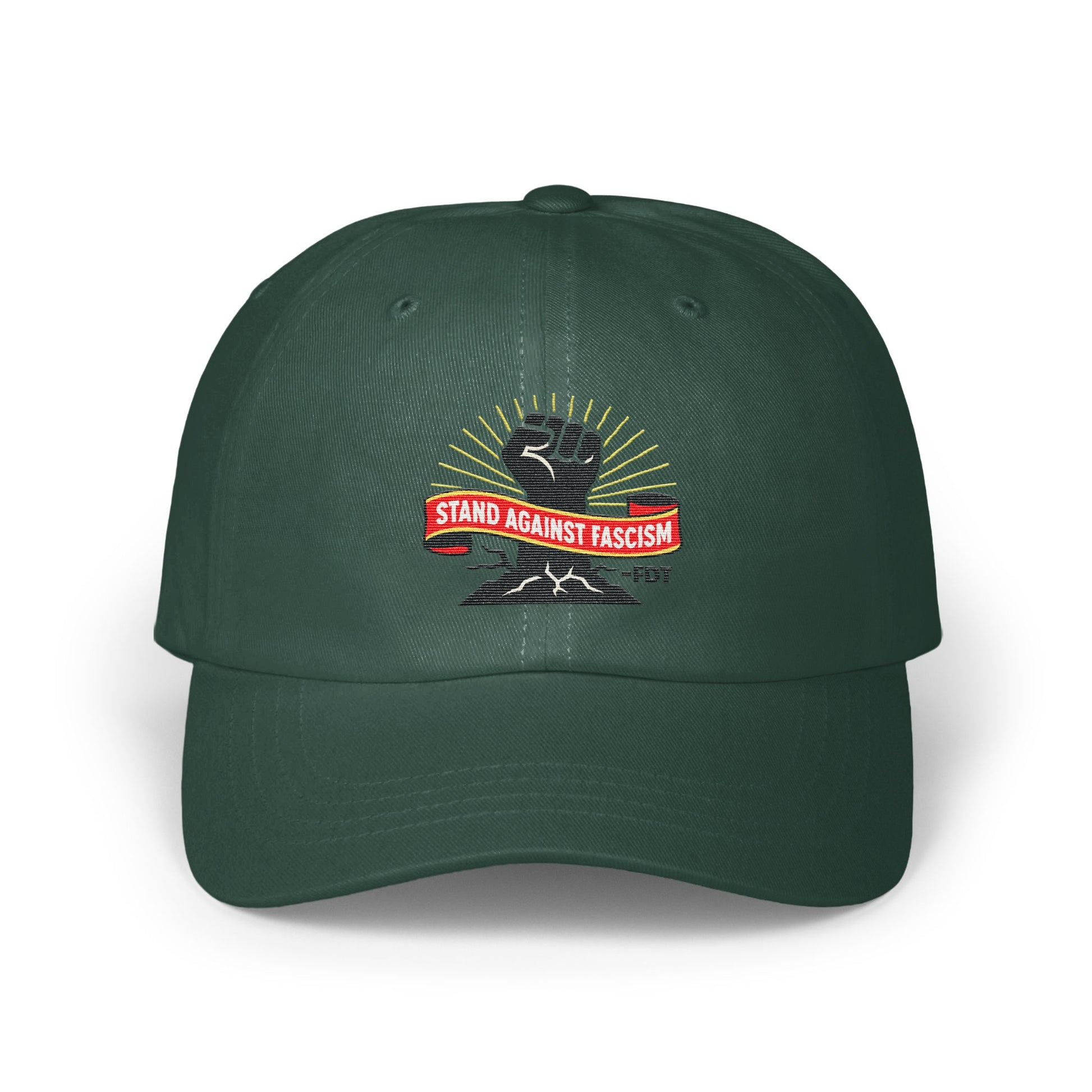 Stand Against Fascism Unisex Embroidered Hat product