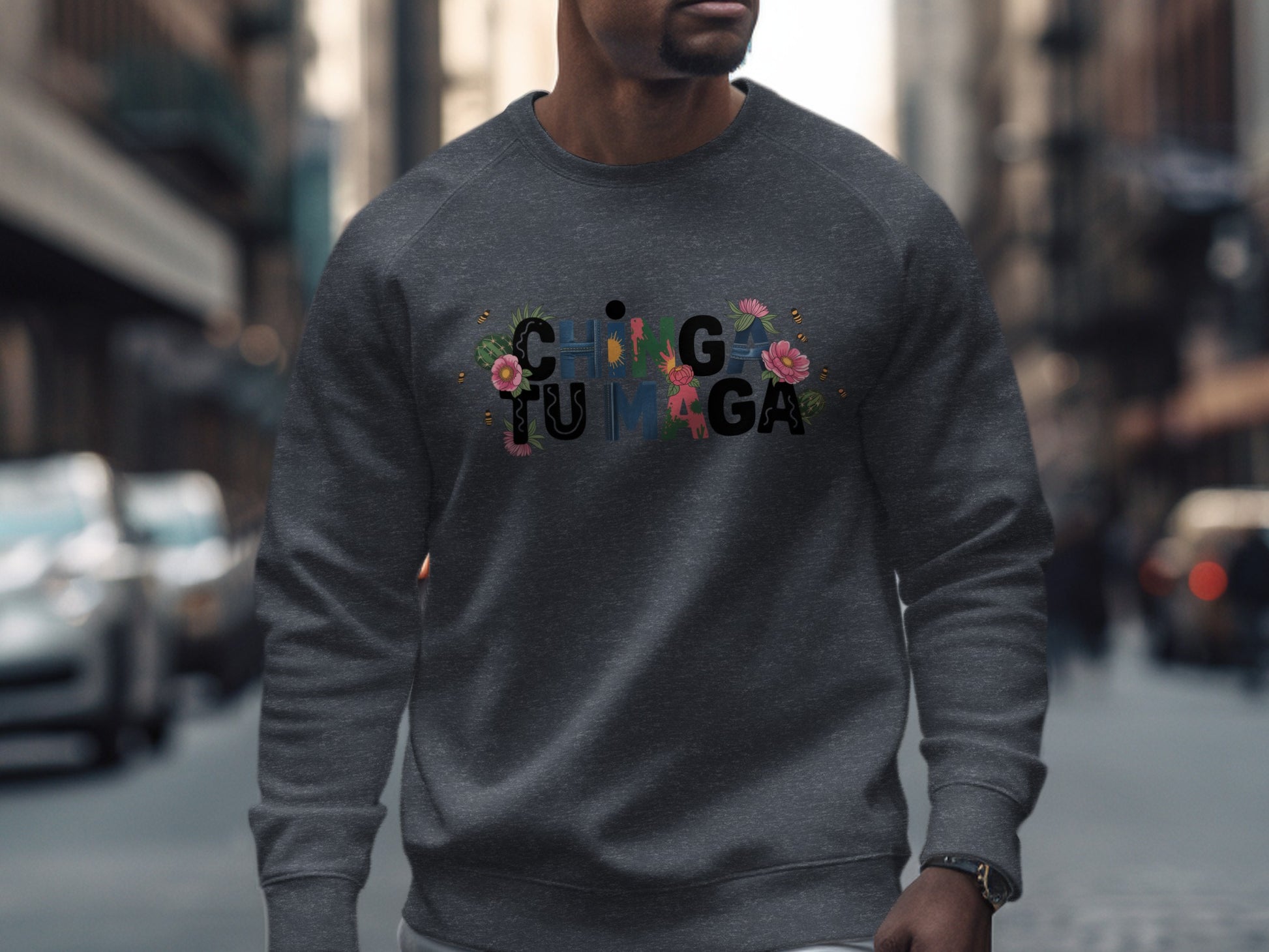 Ching Tu Madre Graphic Sweatshirt product type