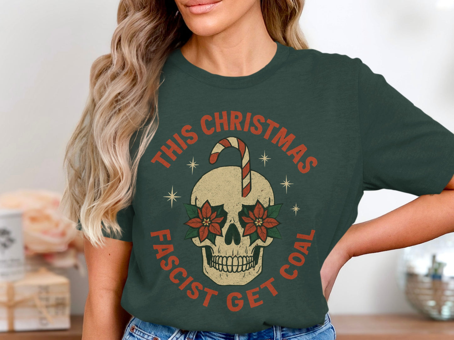 This Christmas Fascist Get Coal Funny Shirt