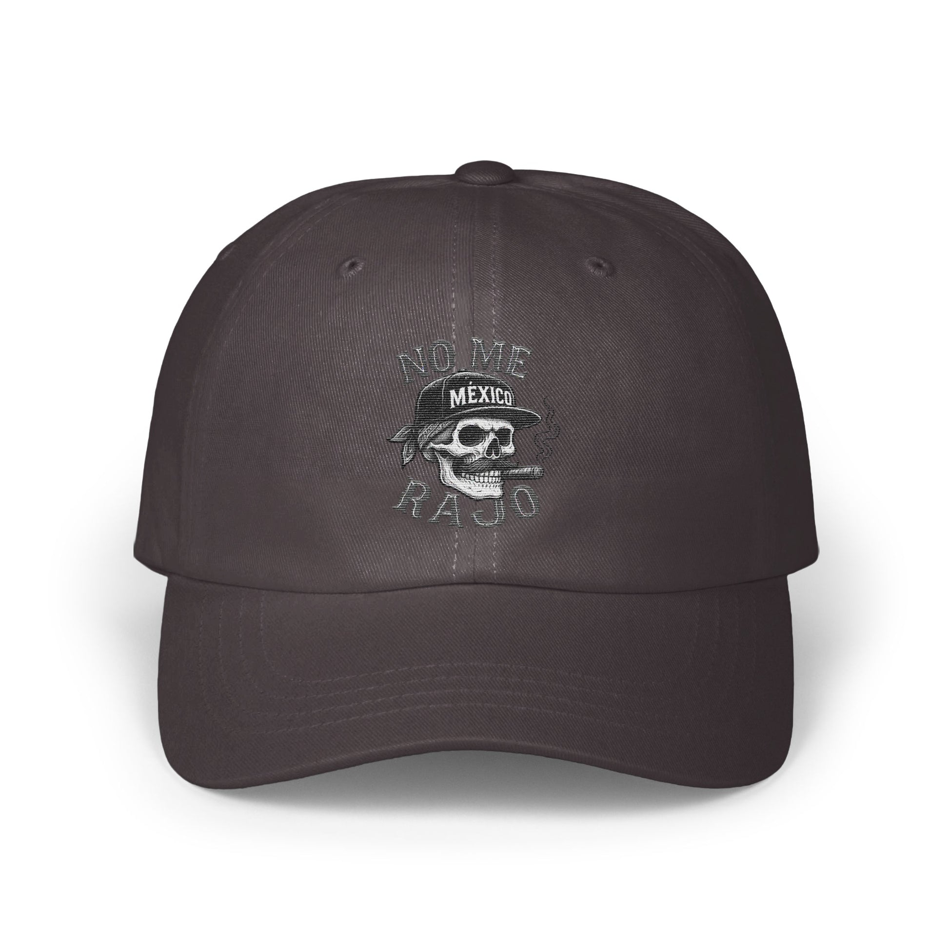 No Me Rajo Mexico Skull Print Baseball Cap product