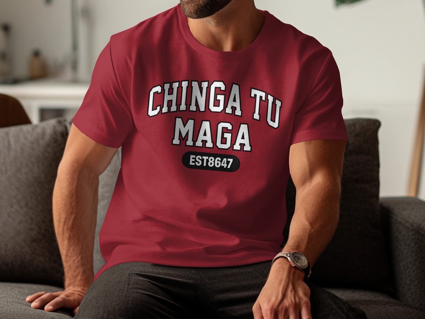 Chinga Tu Maga EST8647 Graphic Tee product