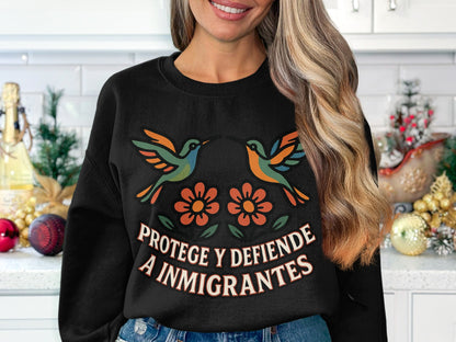 Protege y Defiende A Inmigrantes Graphic Sweatshirt product