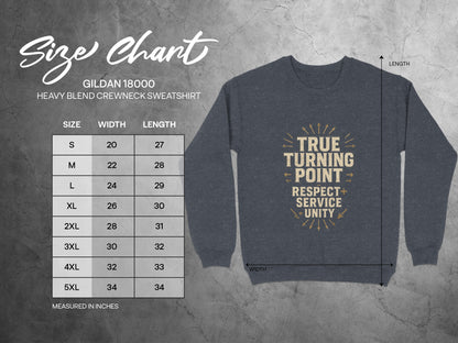 True Turning Point Respect Service Unity Sweatshirt product type