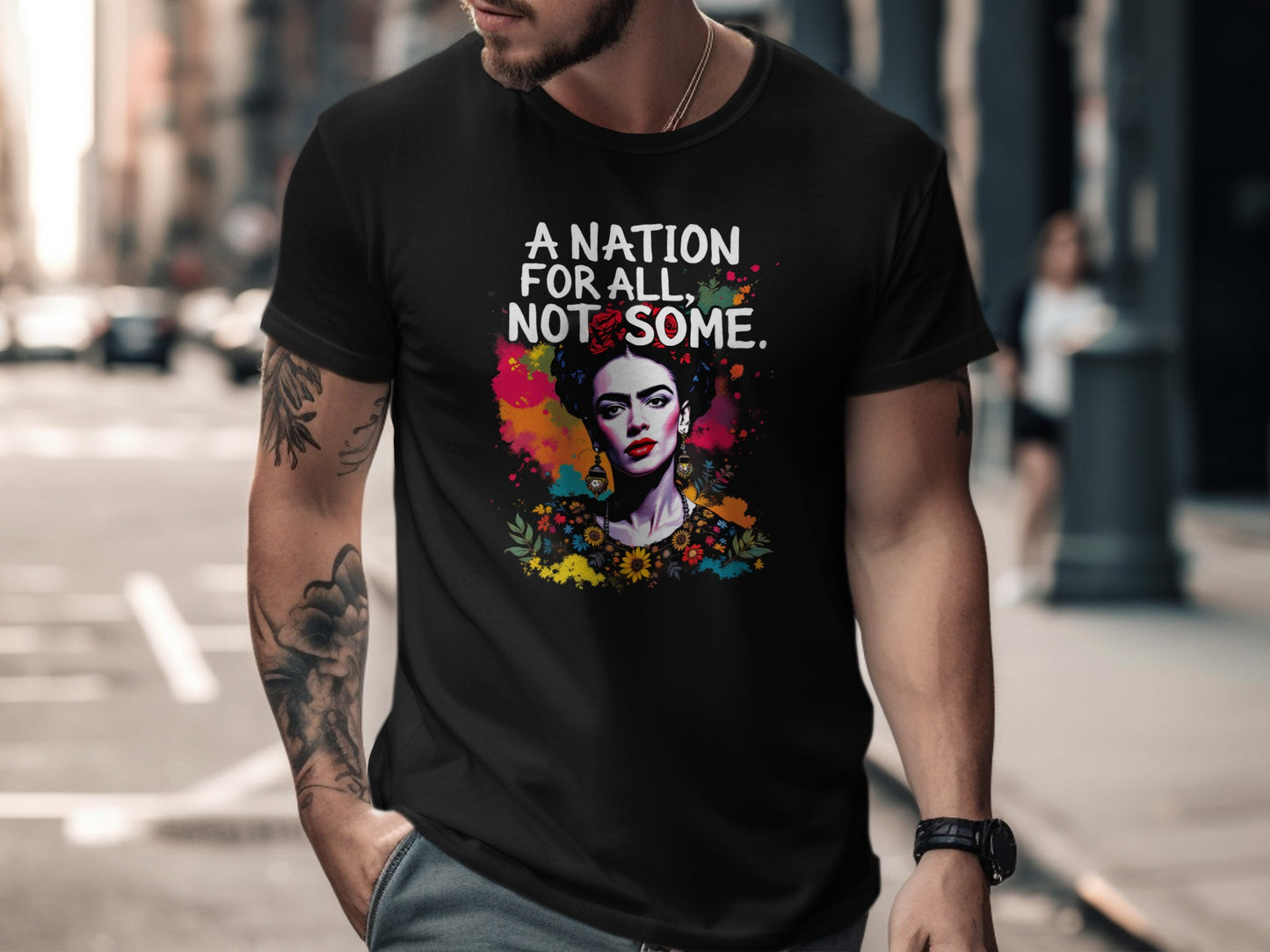 A Nation For All Not Some Artistic Men T-shirt Product