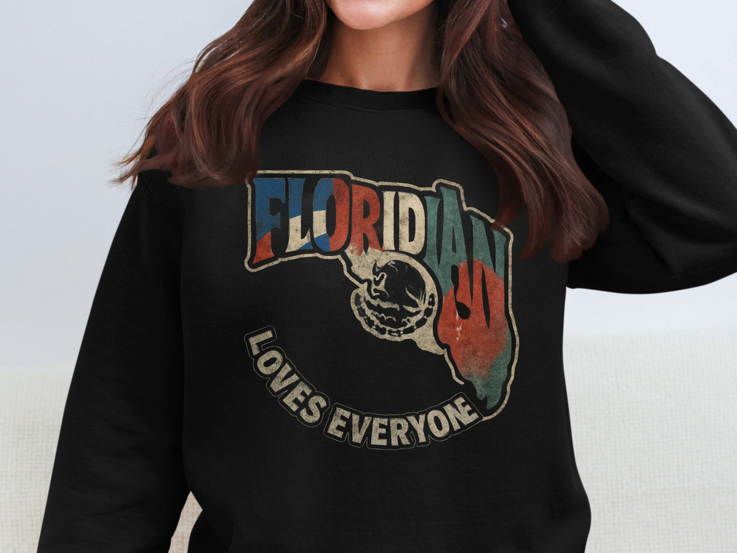 Floridan Loves Everyone Graphic Sweatshirt product