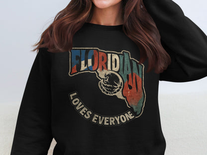 Floridan Loves Everyone Graphic Sweatshirt product