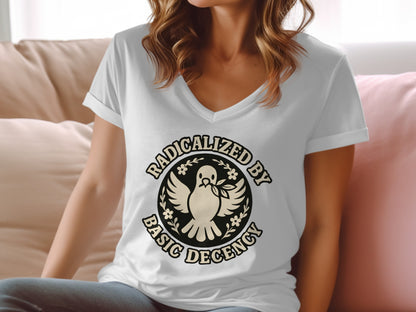Radicalized By Basic Decency Graphic T-shirt product