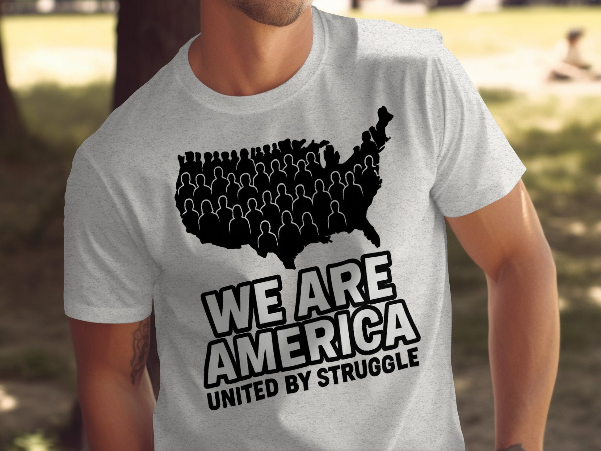 We Are America United By Struggle Graphic Tee product