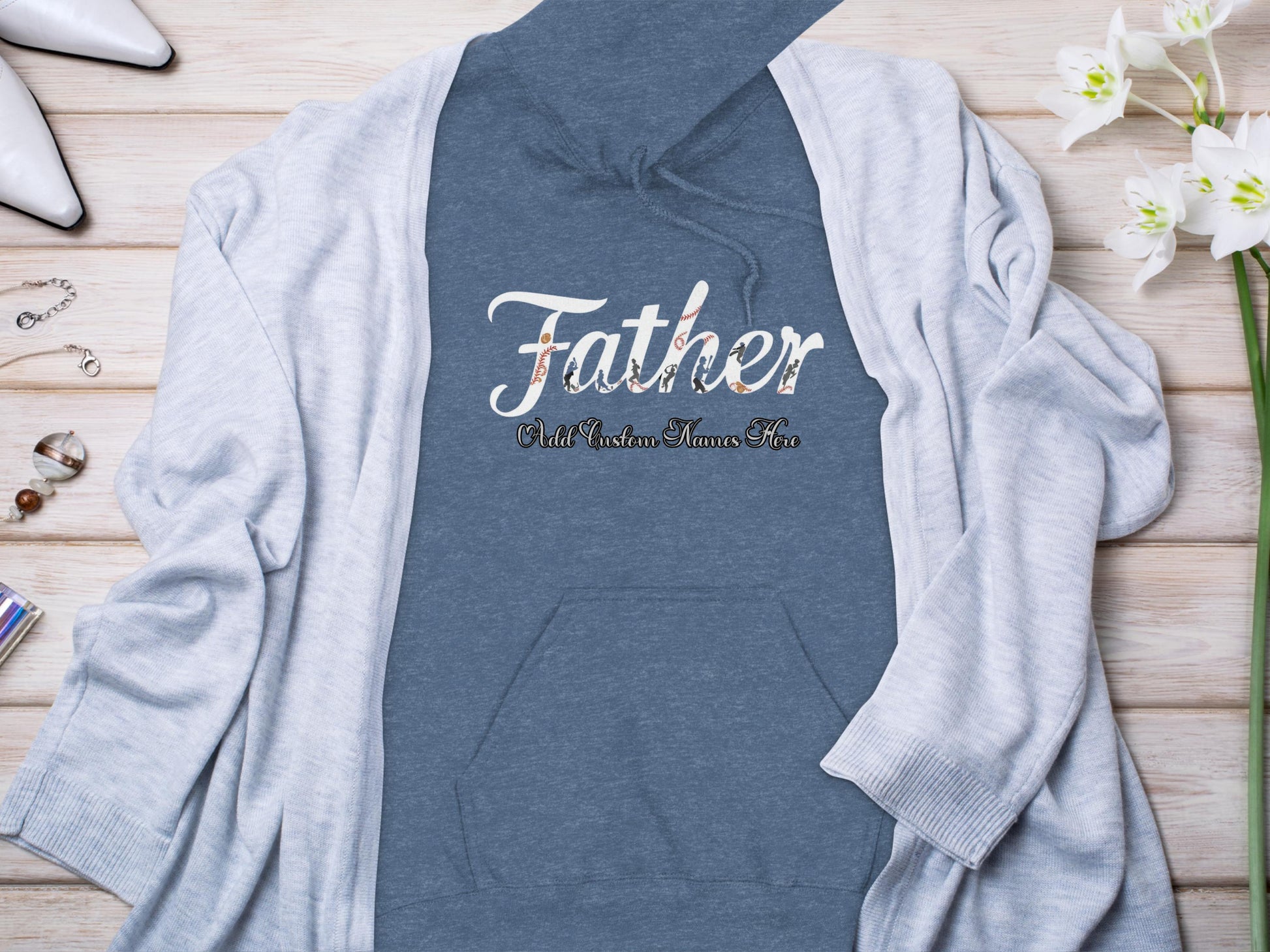Father What Rocks Moves Here Hoodie product