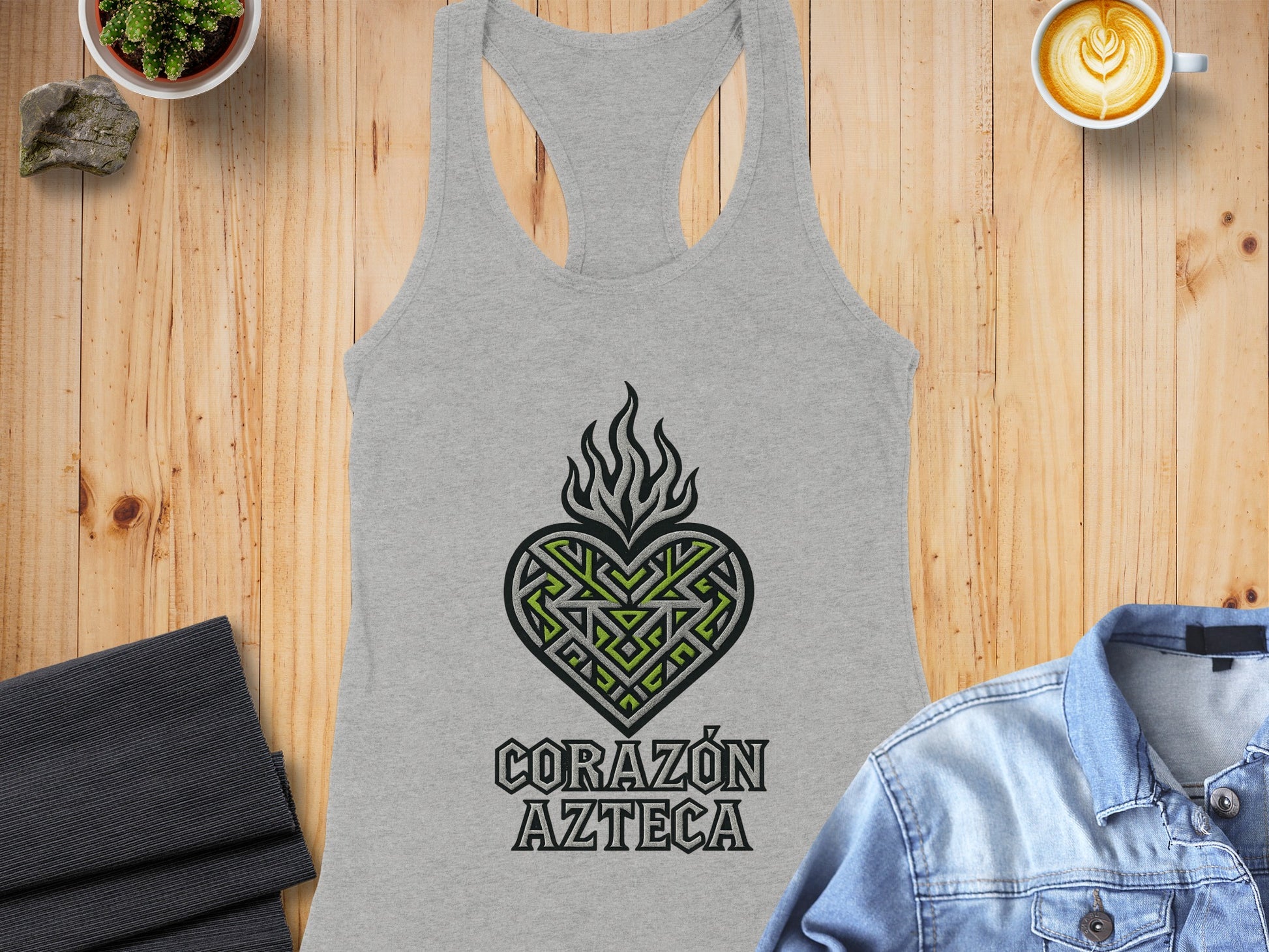 Corazón Azteca Stylish Tank Top Perfect for Casual Wear
