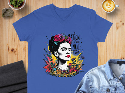 A Nation For All Not Some V-neck T-shirt