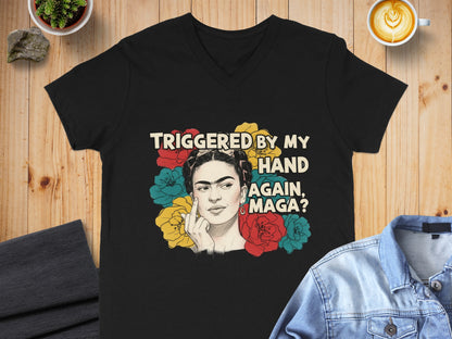 Triggered By My Hand Again Maga Graphic Tee