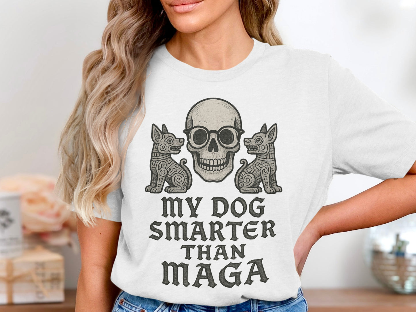 My Dog Smarter Than MAGA Graphic Tee