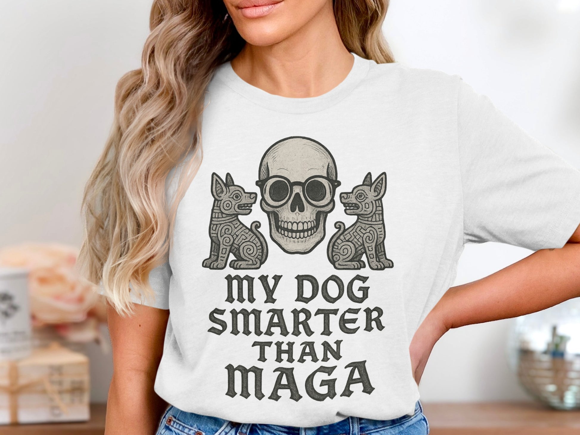 My Dog Smarter Than MAGA Graphic Tee