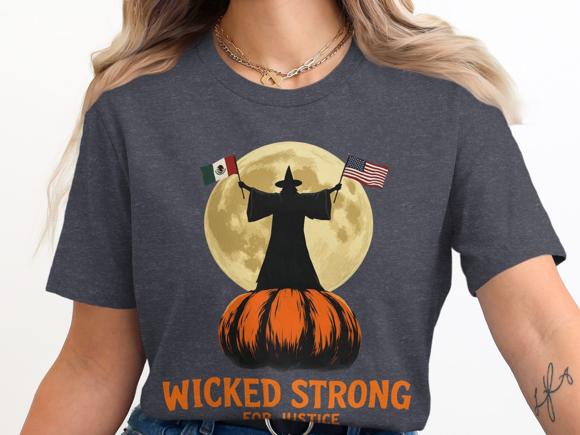 Wicked Strong For Justice Graphic T-Shirt product
