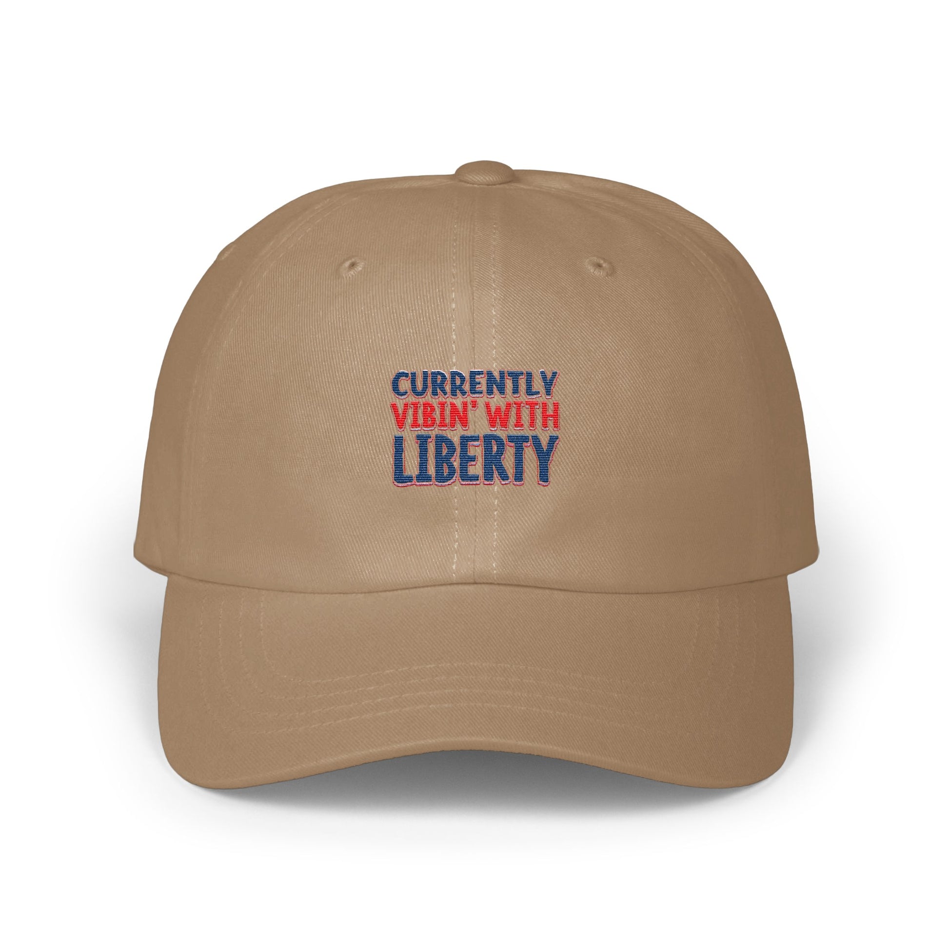 Currently Vibin' with Liberty Embroidered Cap product