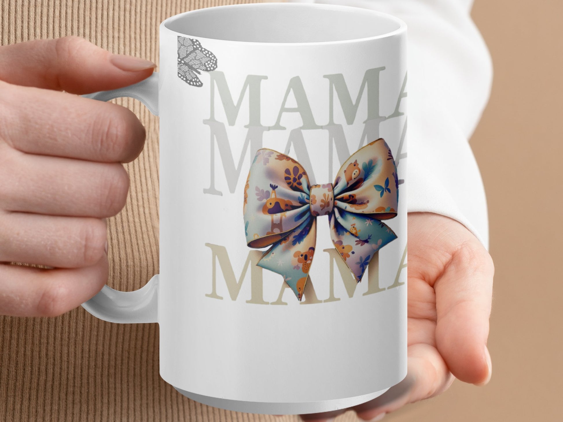 MAMA Bow Design Mug Perfect for Mother's Day product