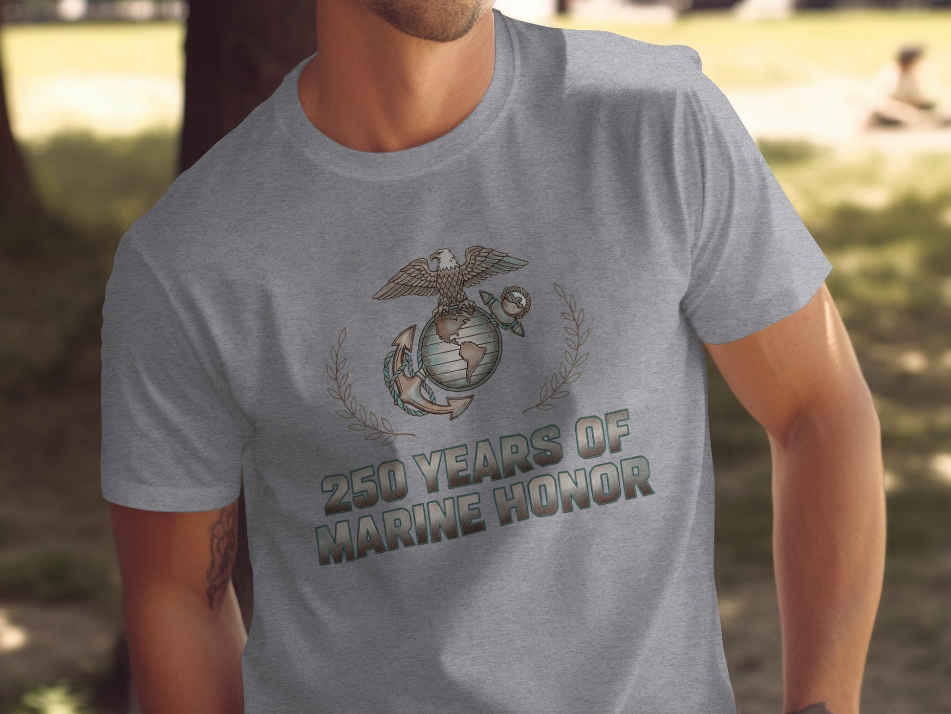 250 Years of Marine Honor Graphic T-Shirt