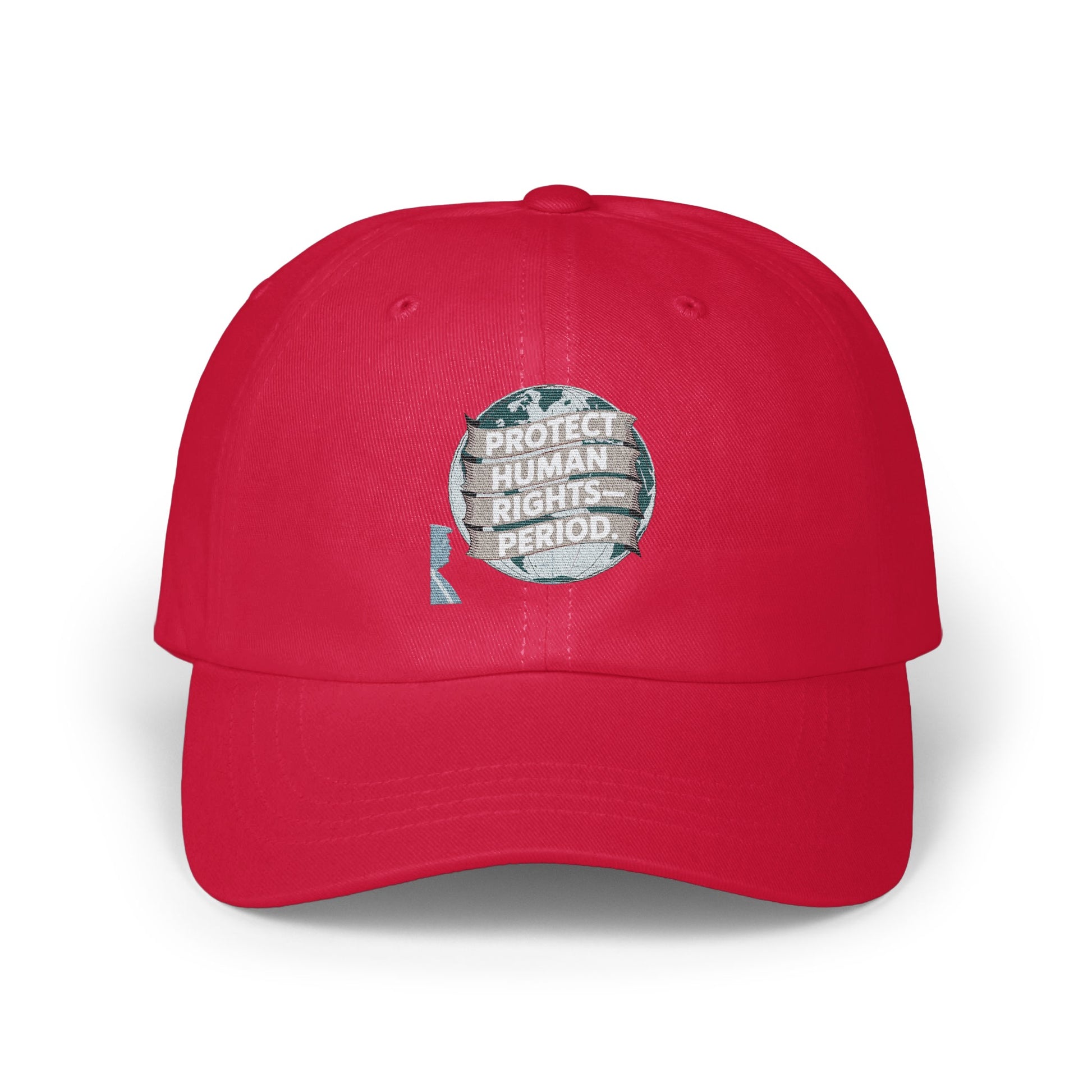 Protect Human Rights Period Slogan Baseball Cap product