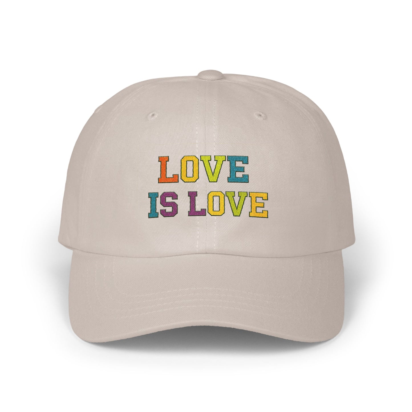 Love Is Love Embroidered Hat Stylish Cap product