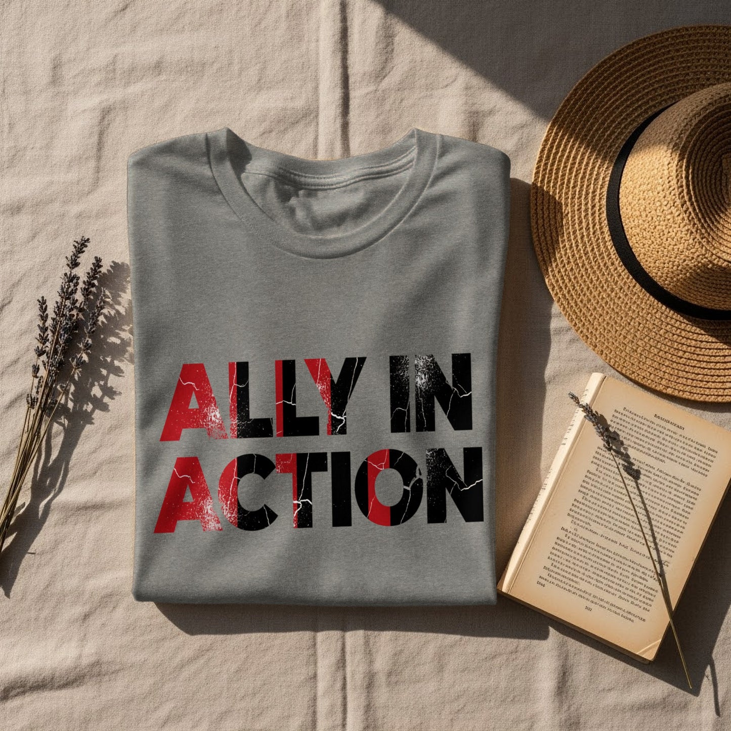 Ally In Action Bold Statement T-shirt