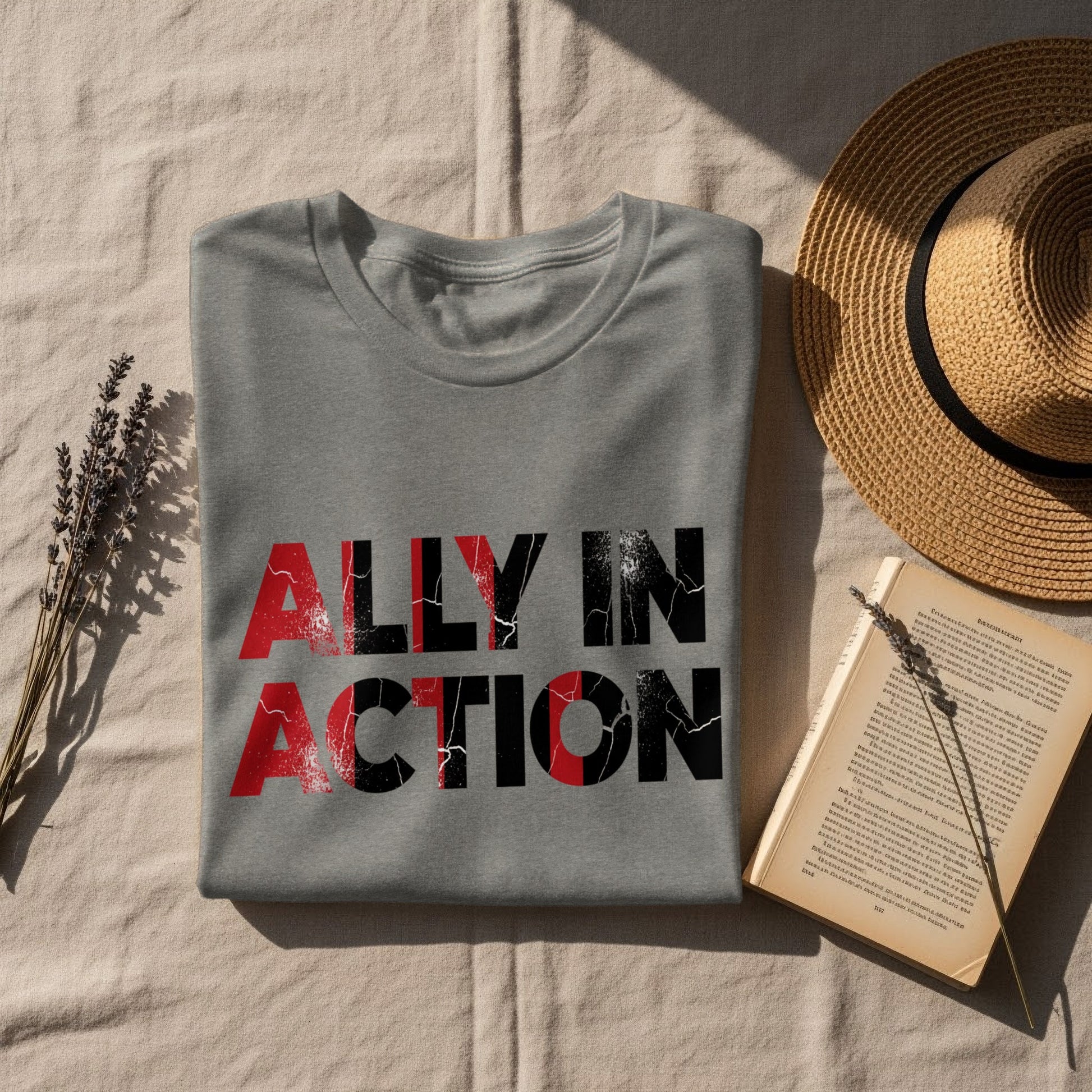 Ally In Action Bold Statement T-shirt