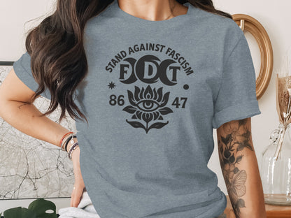 Stand Against Fascism Graphic Tee Product