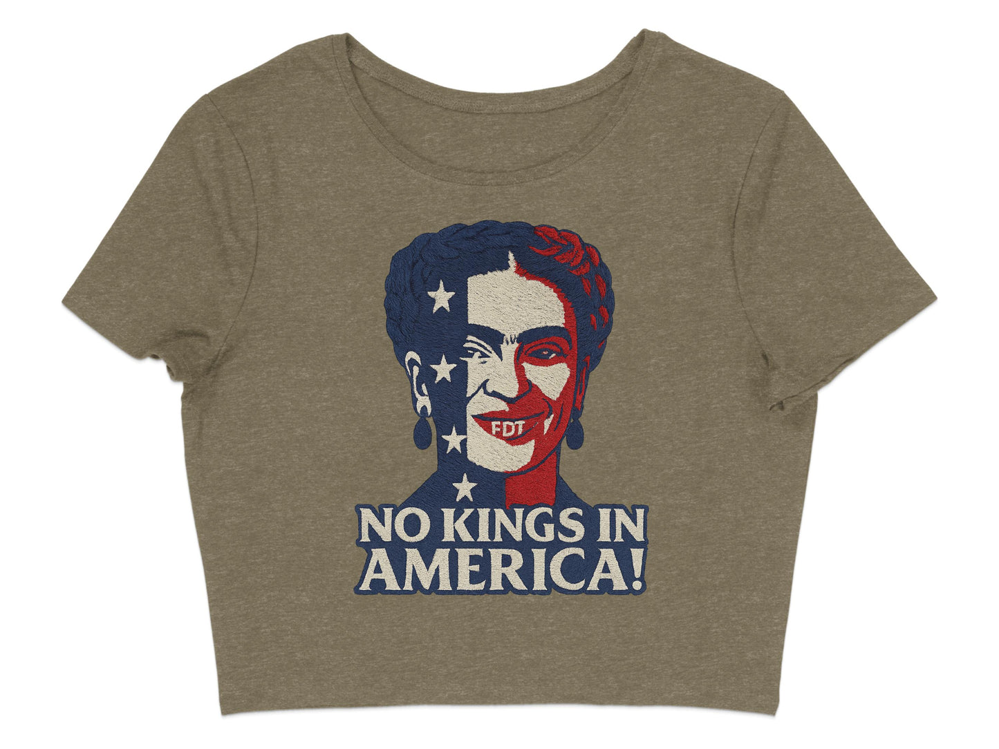 No Kings In America Graphic Crop Top product type