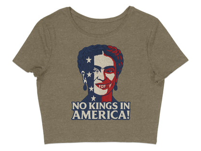 No Kings In America Graphic Crop Top product type