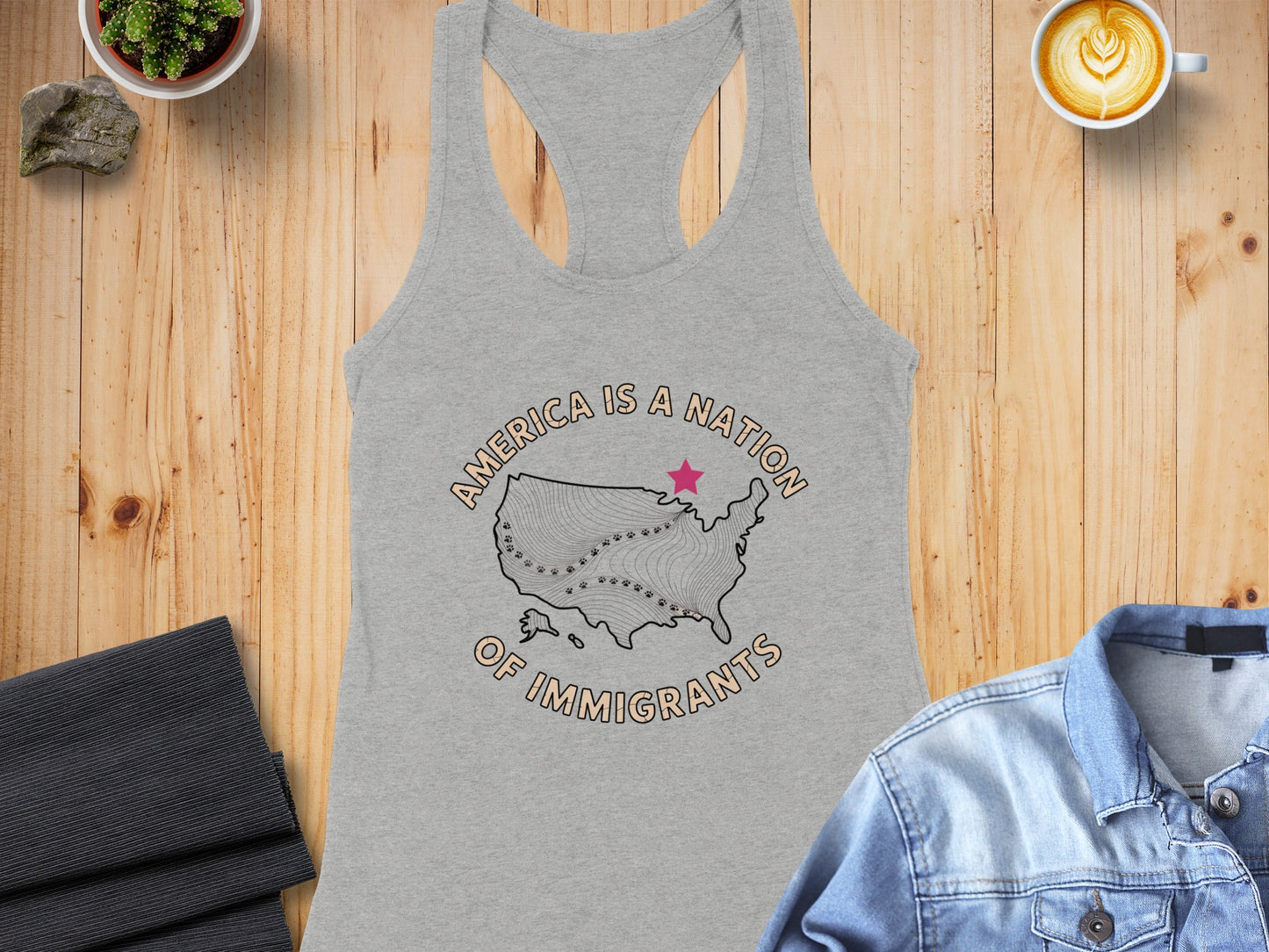 America Is a Nation of Immigrants Tank Top