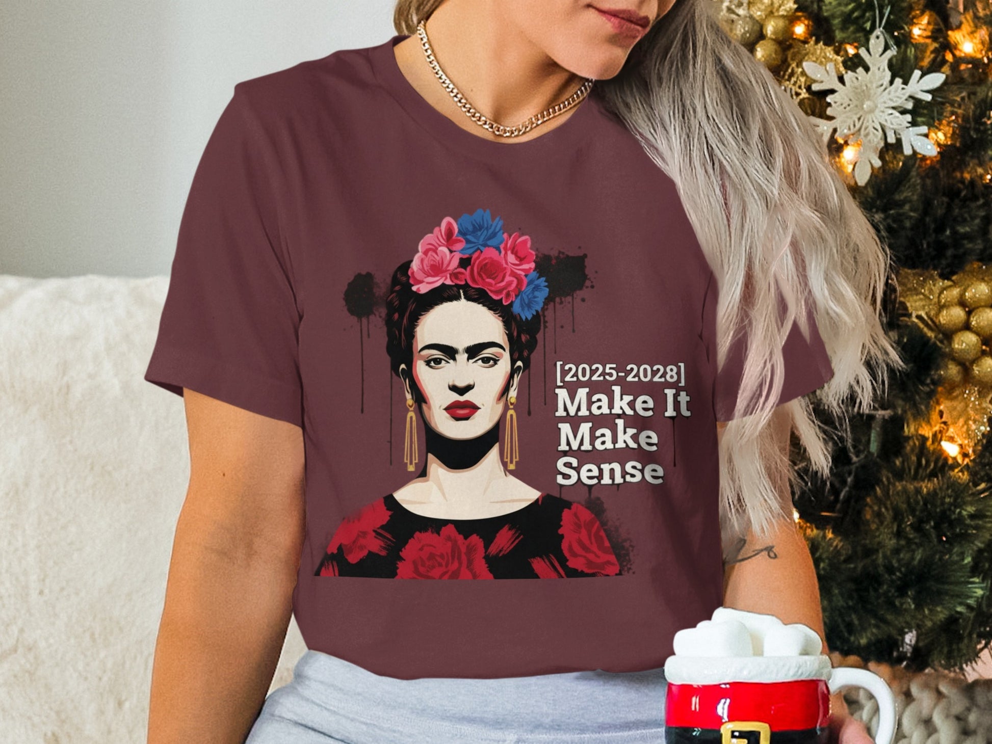 Make It Make Sense Graphic Print Tee