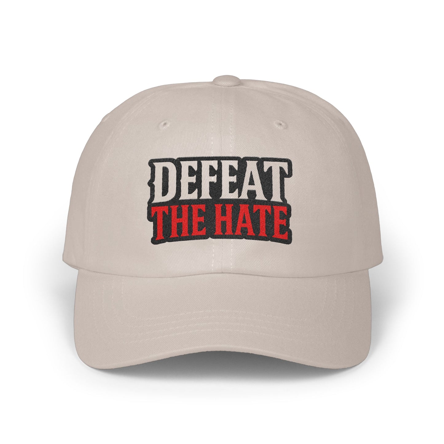 Defeat the Hate Motivational Baseball Cap product