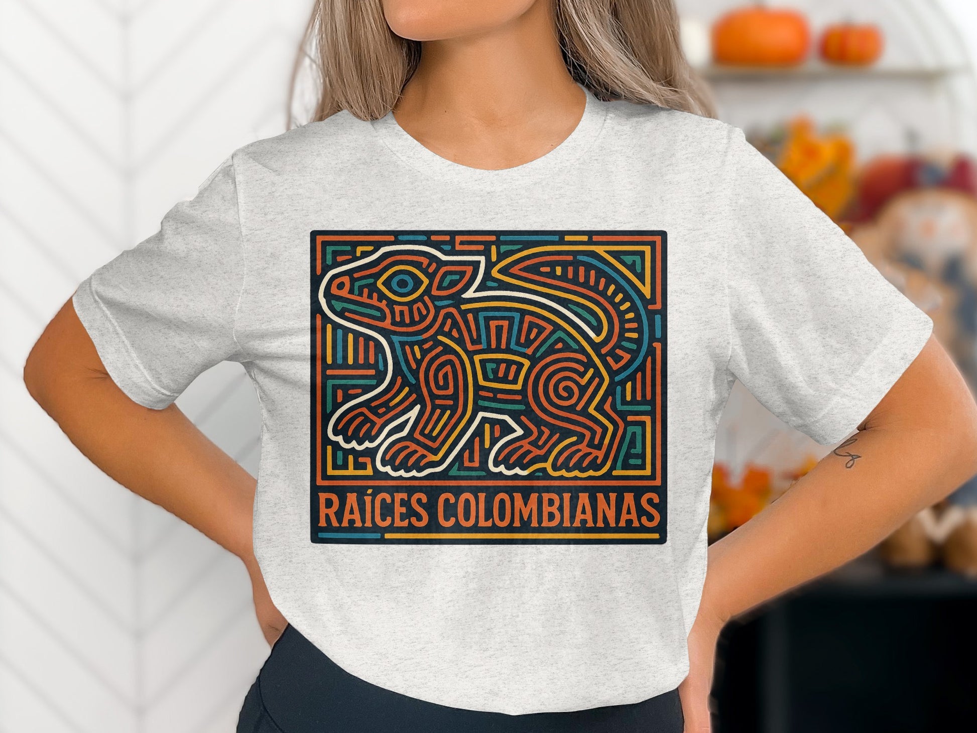 Raices Colombianas Artistic Design T-shirt product
