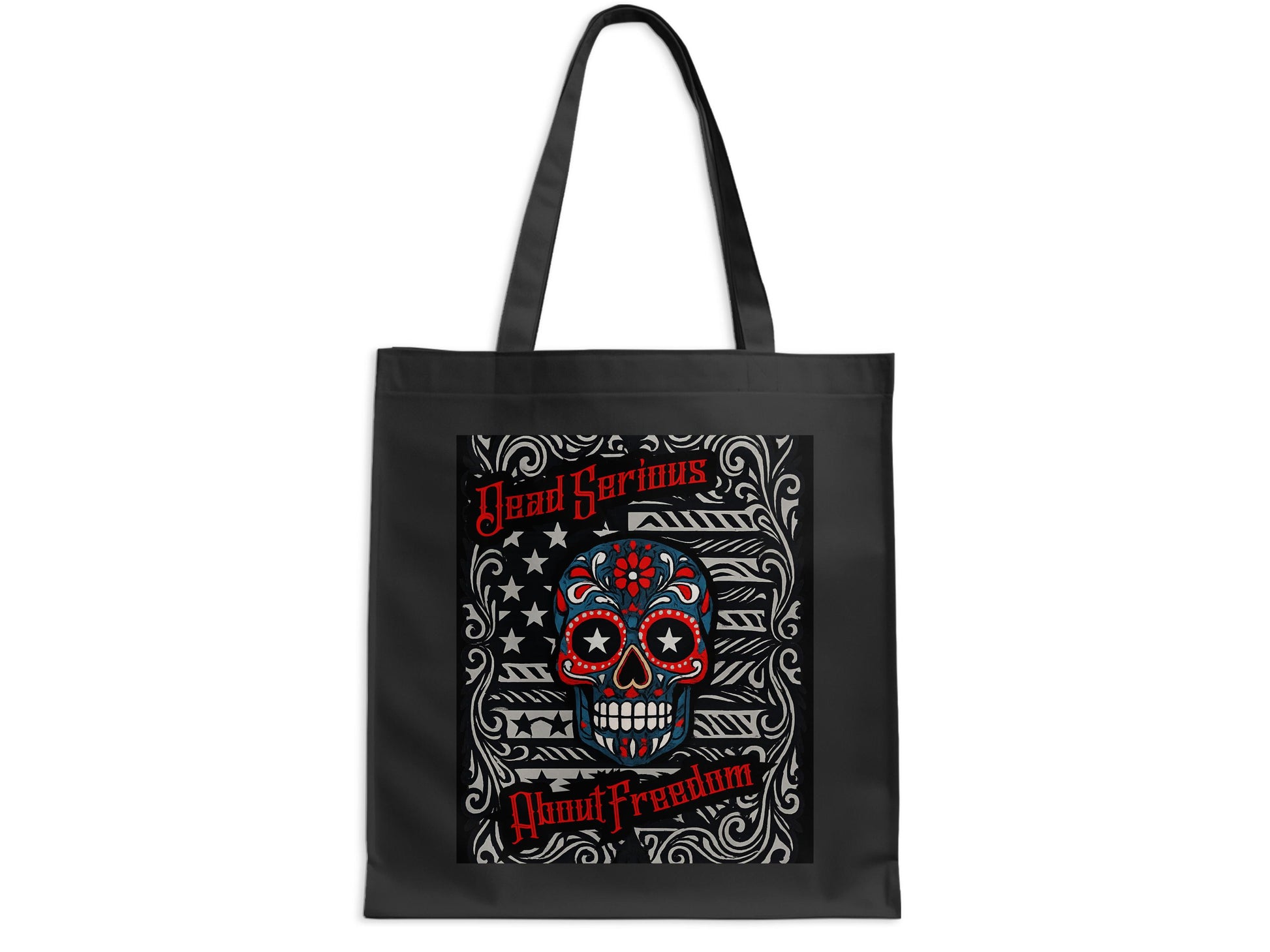 Bold Skull Design Tote Bag Ideal for Every Occasion product