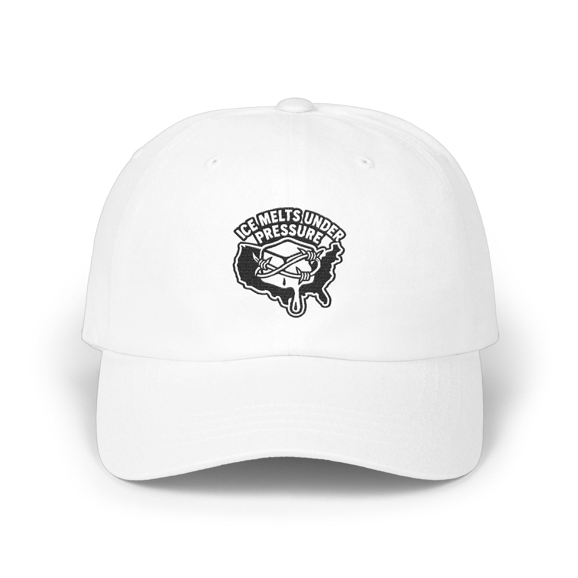 Ice Melts Under Pressure Graphic Cap product
