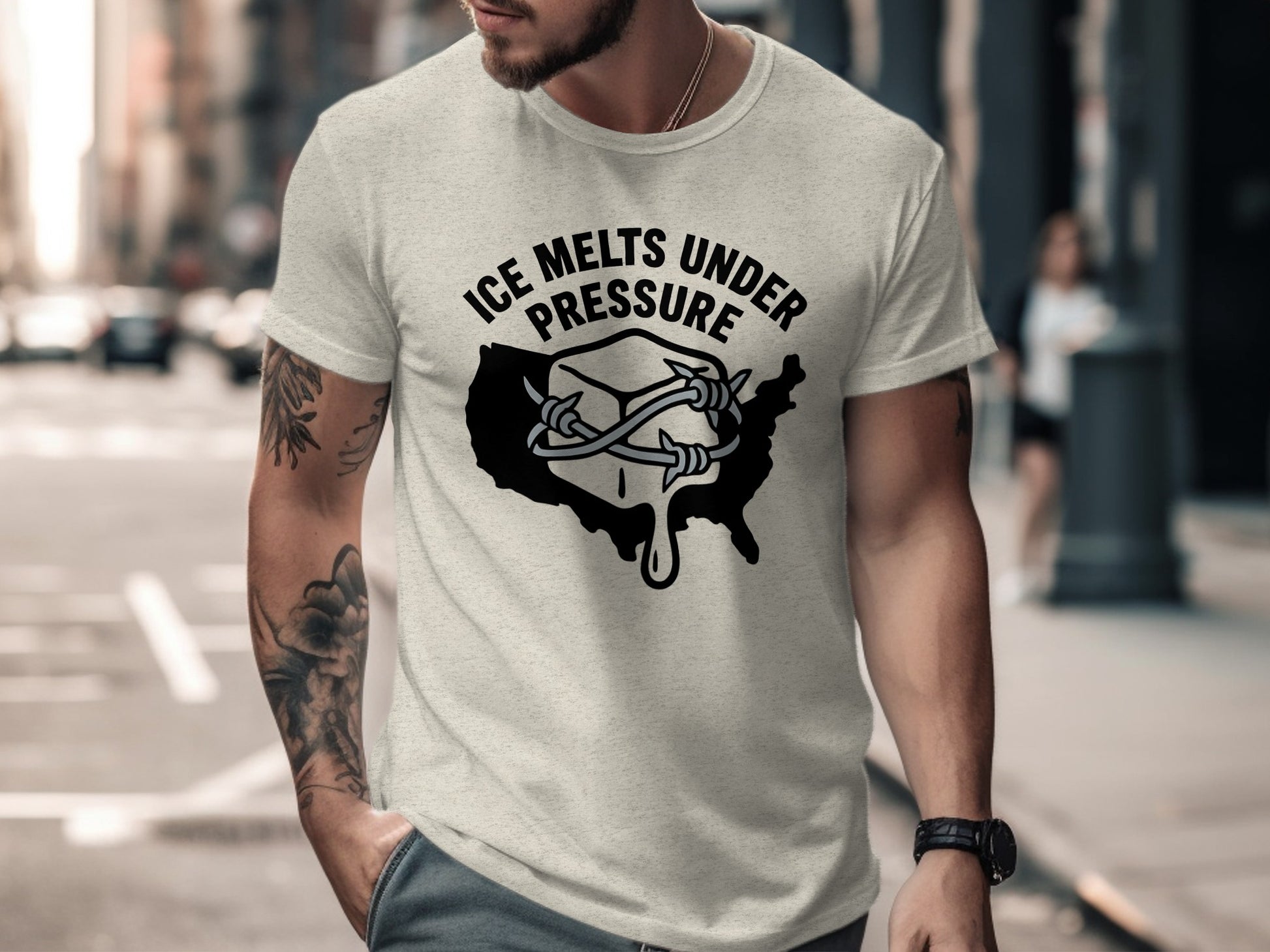 Ice Melts Under Pressure Graphic Tee product