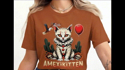 Creepy Amexikitten Anti Trump Halloween T-Shirts