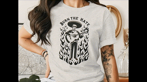 Burn The Hate Anti trump shirt FDT Chinga Tu Maga T-Shirts