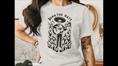 Burn The Hate Anti trump shirt FDT Chinga Tu Maga T-Shirts