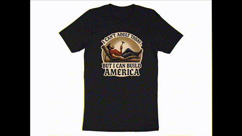 I Can't Adult Today But I Can Build America T-Shirts