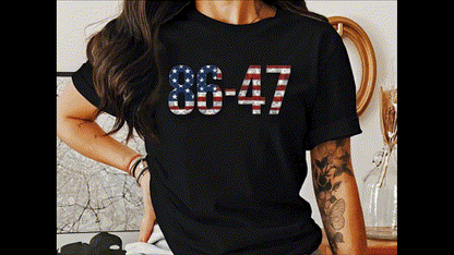 Anti Trump Anti MAGA 86-47 Chinga Tu Maga Latino T-Shirts