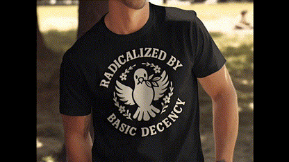 Anti trump shirt FDT Chinga Tu Maga Radicalized by Basic Decency T-Shirts