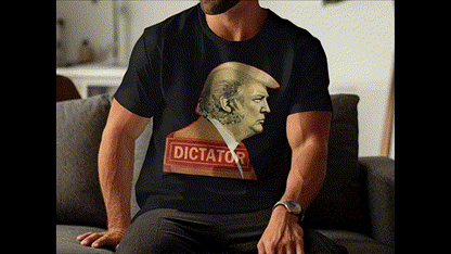 Dictator Protest Art T-Shirts for Bold Statements