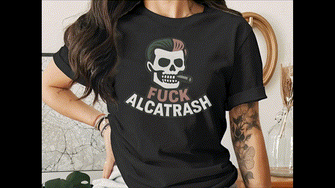 Anti Trump Shirt FDT Chinga Tu Maga Skull Alcatrash T-Shirts