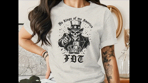 No Kings of my America FDT Chinga Tu Maga T-Shirts