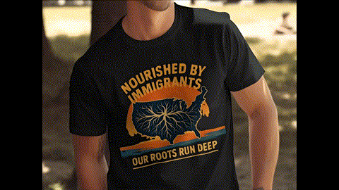 Anti trump shirt FDT Chinga Tu Maga Nourished by Immigrants T-Shirts