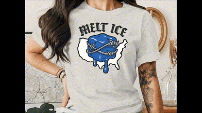 Anti Trump Shirt FDT Melt Ice Graphic Design T-Shirts
