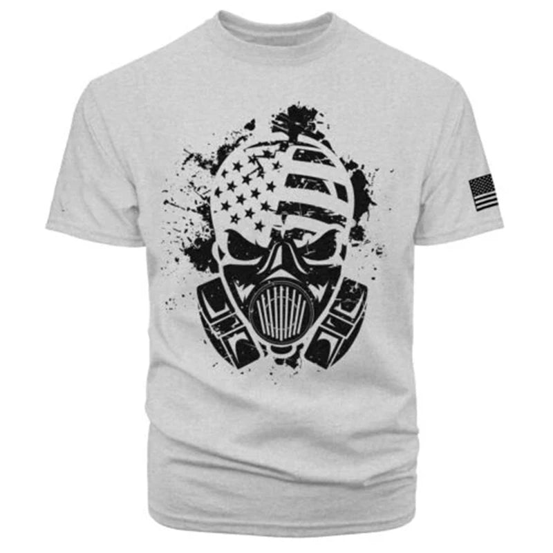 Elevate Your Style with the Men's 3D Printed USA Flag T-Shirt - Perfect for Summer Adventures and Casual Outings